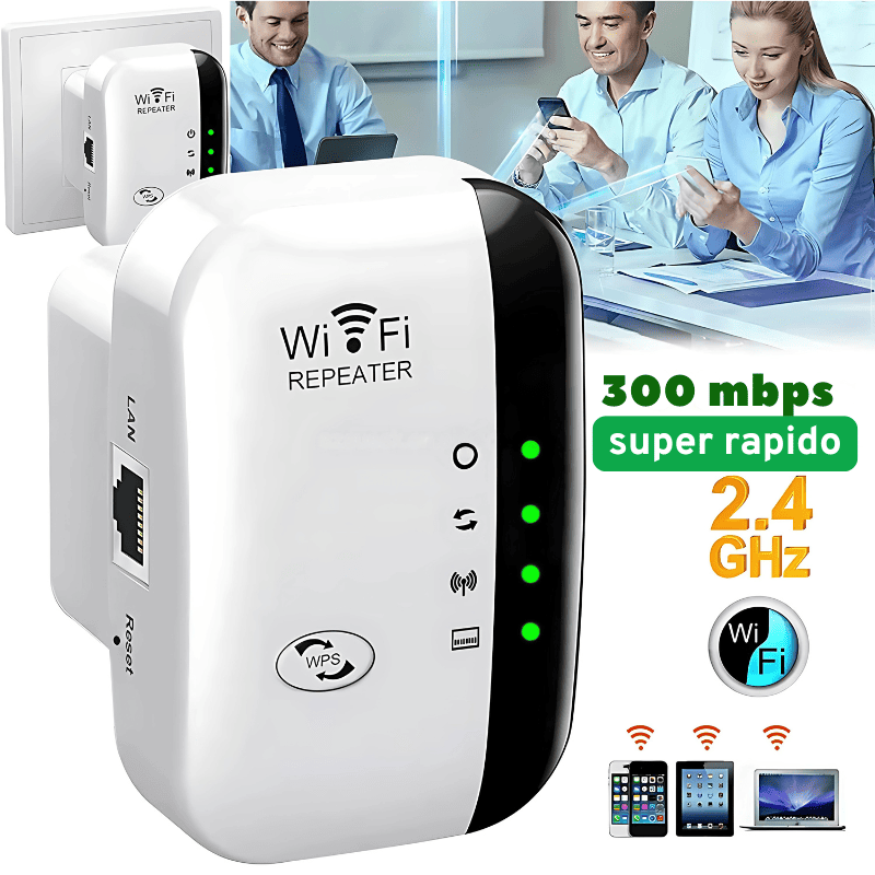 🛜Repetidor WiFi de Alta Potencia